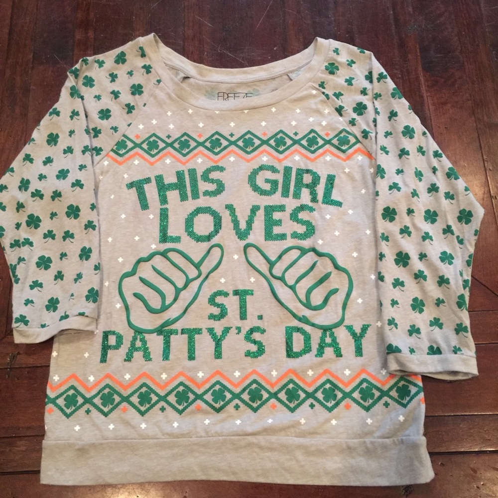 St. Patrick’s Day T Shirt Size M 7-9